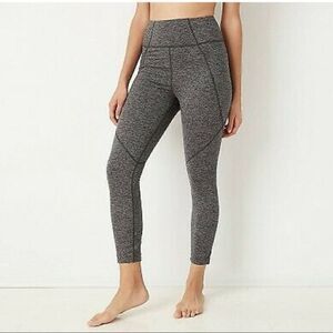 JoyLab High-Rise Brushed Jersey 7/8 Leggings XS